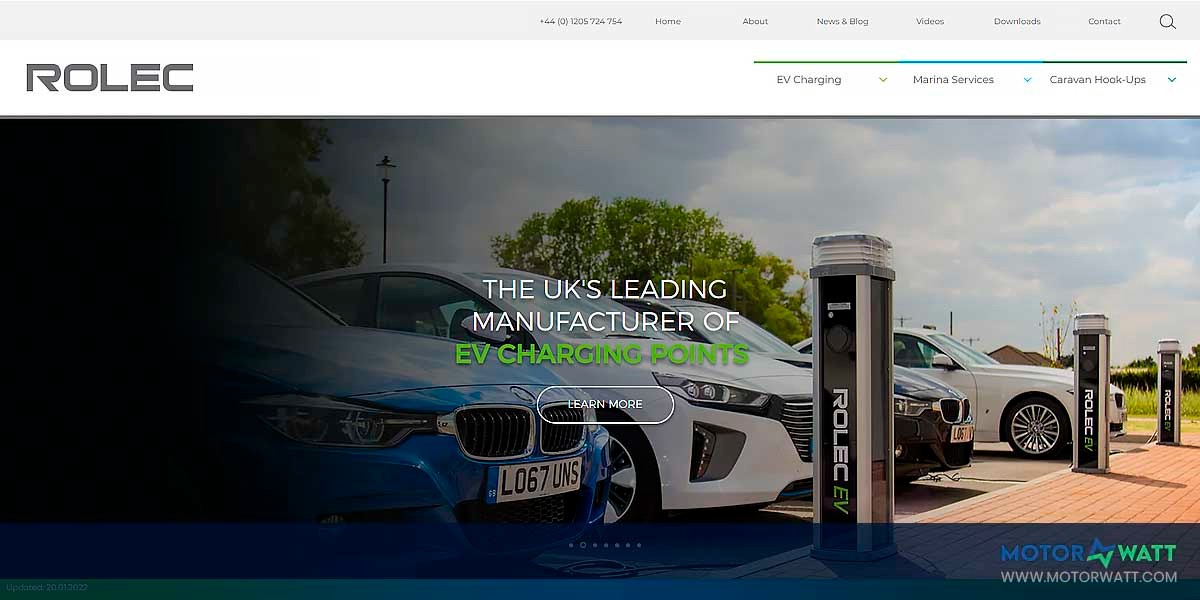 site EV MANUFACTURER SITE Rolec Ev