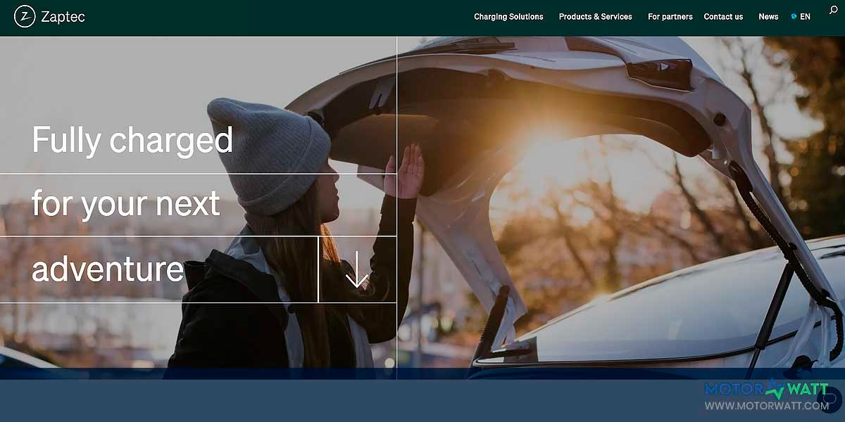 site EV MANUFACTURER SITE Zaptec
