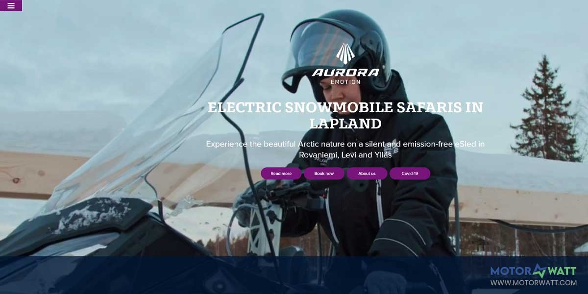 site EV MANUFACTURER SITE eSled Aurora