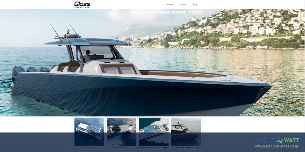 site EV MANUFACTURER SITE Gloss Yachts