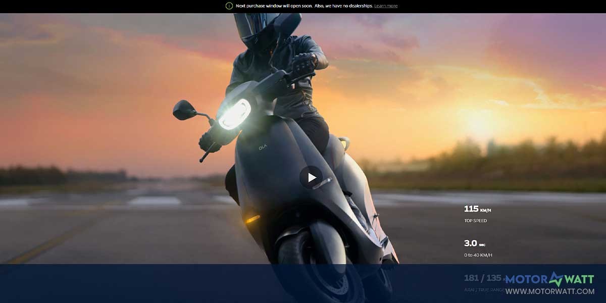 site EV MANUFACTURER SITE Ola