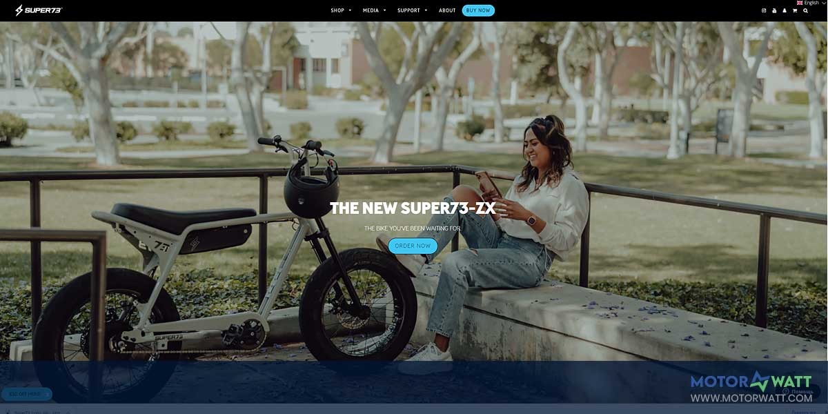 site EV MANUFACTURER SITE Super73