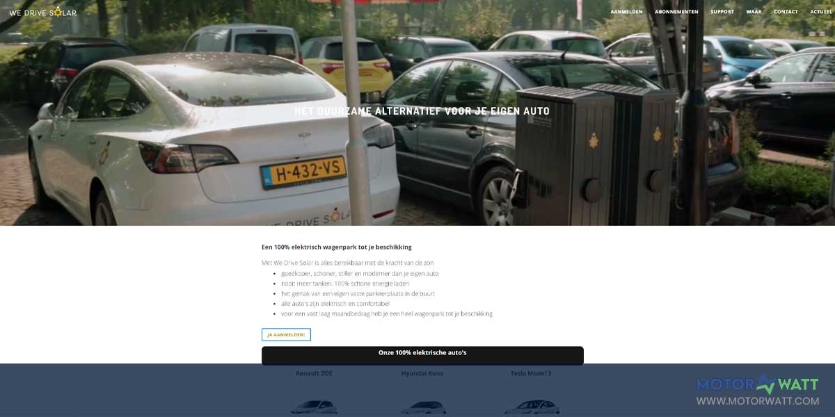 site EV MANUFACTURER SITE We Drive Solar