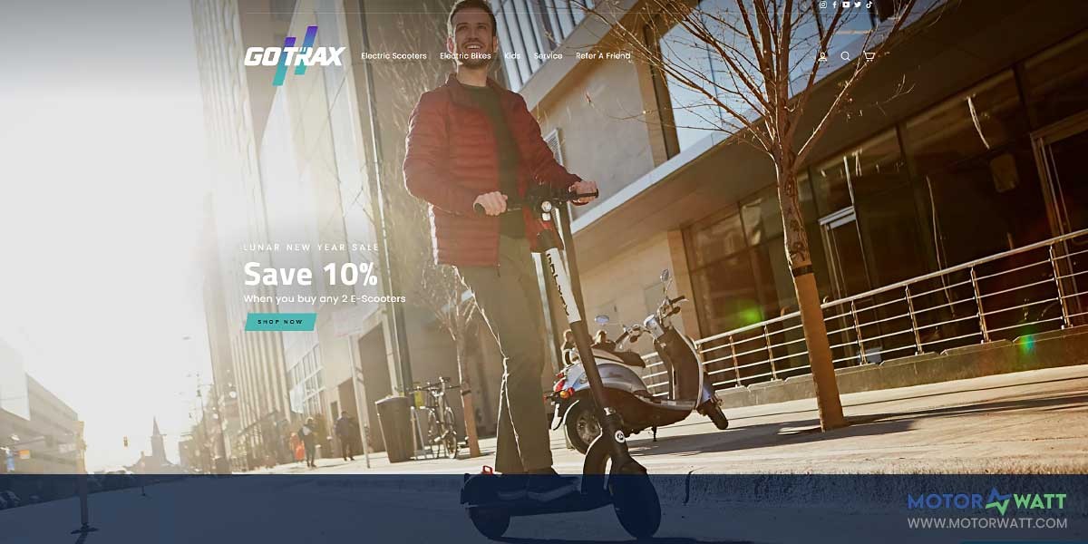 site EV MANUFACTURER SITE GOTRAX