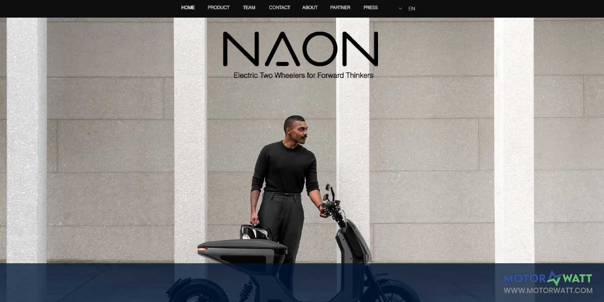 site EV MANUFACTURER SITE Naon