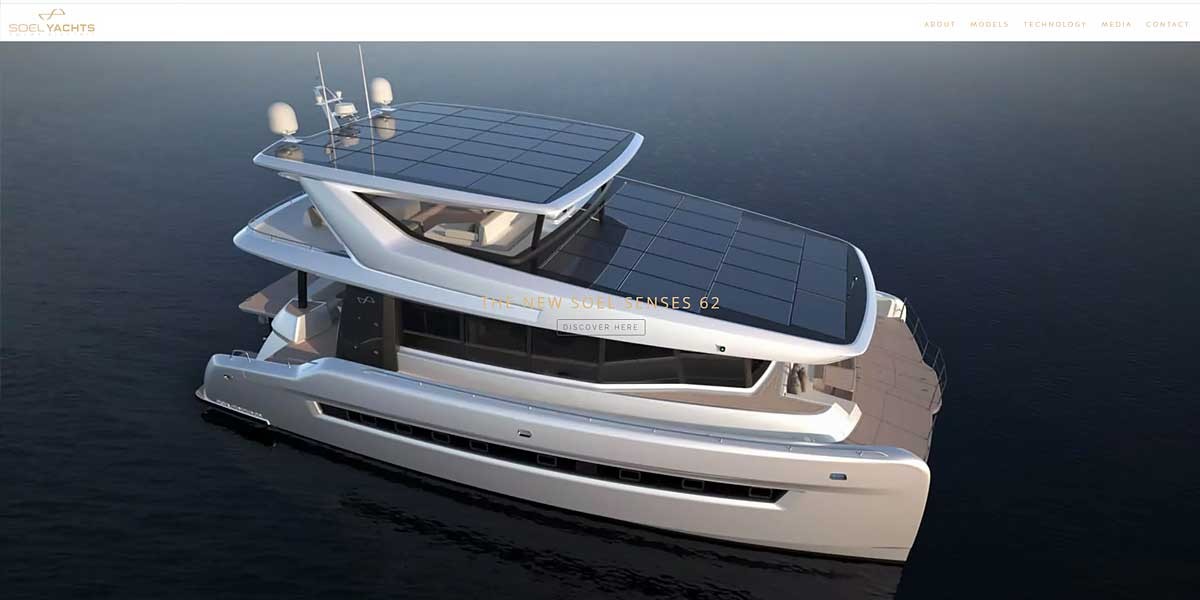 site EV MANUFACTURER SITE Soel Yachts