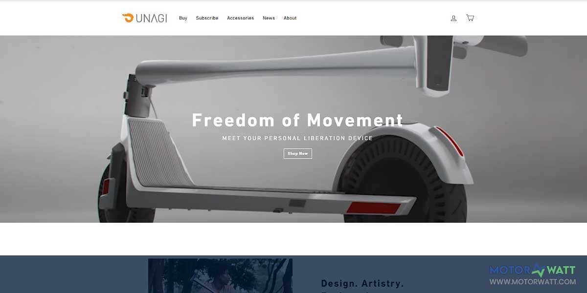 site EV MANUFACTURER SITE Unagi