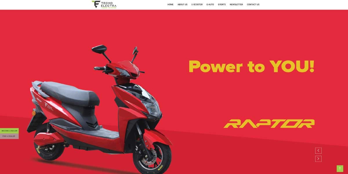 site EV MANUFACTURER SITE Techo Electra