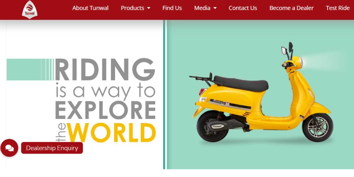 site EV MANUFACTURER SITE Tunwal